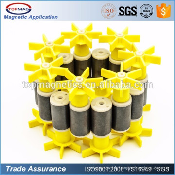 Strong Black Dics Ring Round Ferrite Aimant en céramique de Shenzhen, Chine